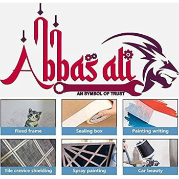 Abbasali Adhesive Masking Tape General Purpose Painter S Tape Bulk Craft Art Home Office School Etc. Pack Of 2 2 Inch