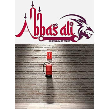 Abbasali 6 Pieces Fire Extinguisher Hook Mount Extinguisher Bracket Wall Hanging Clip Red Color