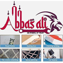 Abbasali Adhesive Masking Tape General Purpose Painter S Tape Bulk For Painting Labeling Packing Craft Art Pack Of 2 1 Inch
