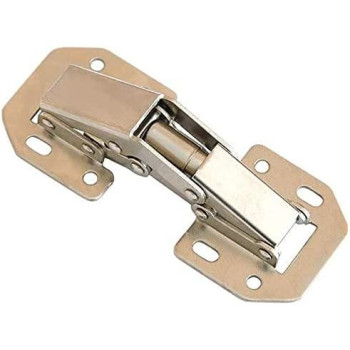 Abbasali 90 Degree Cabinet Hinge Bridge Shaped Spring Frog Furniture Hinges Full Overlay Door Hinges 4 Inch Pack Of 4