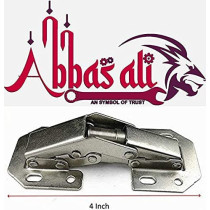 Abbasali 90 Degree Cabinet Hinge Bridge Shaped Spring Frog Furniture Hinges Full Overlay Door Hinges 4 Inch Pack Of 4