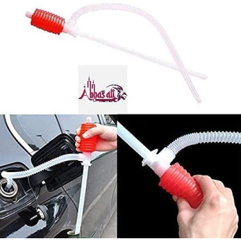 Abbasali Liquid Fuel Transfer Siphon Pump Large Squeezing Syphon For Lawn Mowers And Manual Pumping Petrol