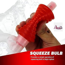 Abbasali Liquid Fuel Transfer Siphon Pump Large Squeezing Syphon For Lawn Mowers And Manual Pumping Petrol