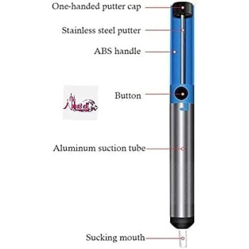 Abbasali Professional Desoldering Pump Suction Sucker Pen Removal Vacuum Soldering Iron Desolder Welding Hand Tools