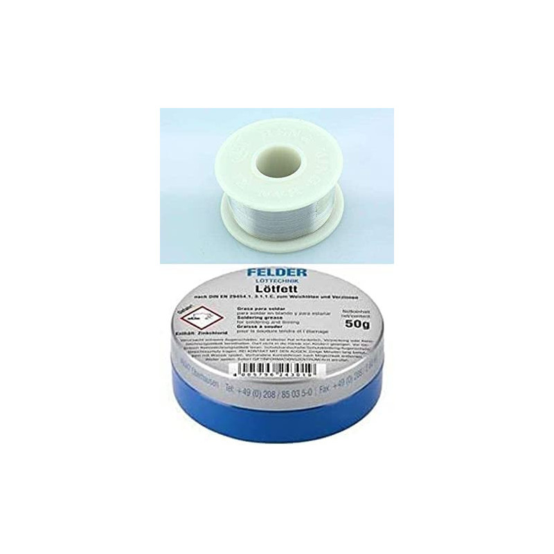 Abbasali Soldering Wire 50Gm And Soldering Paste 50Gm