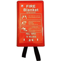 Abbasali Fire Blanket 1.2M X 1.2M 4Ft X 4Ft