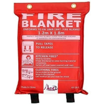 Abbasali Small Fire Blanket Flash 1.2 X 1.8 Meter 4 X 6 Fits