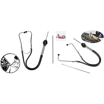 Abbasali Car Diagnostic Tools Car Engine Block Stethoscope Professional Automotive Detector Tester Tools Engine Analyzer