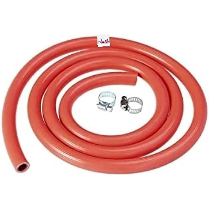 Abbasali New 150Cm Flexible Gas Pipe Tubing Quick Connect Disconnect Hose Assembly Tube With 2 Fittings Orange