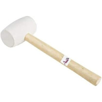 Abbasali Rubber Mallet Hammer For Tilesgranites 500Gm White