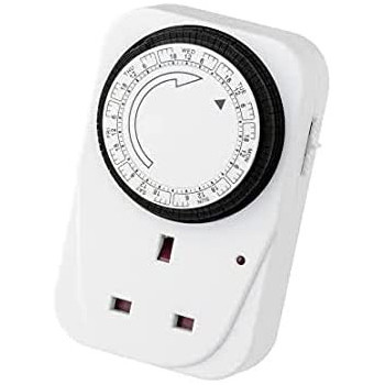 Abbasali 24 Hour Programmable Timer With Multiplug