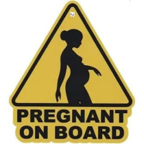 Abbasali Pregnant On Board Sticker