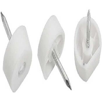 Abbasali Pack Of 30 Plastic Shelf Support Bookshelf Pegs Cabinet Furniture Glass Wood White
