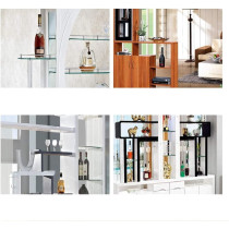 Abbasali Pack Of 30 Plastic Shelf Support Bookshelf Pegs Cabinet Furniture Glass Wood brown
