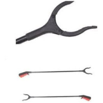 Abbasali Multi Purpose Easy Reaching Trash Garbage Pick Up Grabber Reacher Tool Multicolor