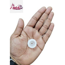 Abbasali Round Heavy Duty Nylon Bush With Screw For Furniture Leg Pack Of 6 Small