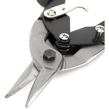Abbasali Metal Cutting Scissors Multi Purpose Tin Snips Household Industrial For 1.2Mm 0.05In Cold Rolled Sheet & 0.7Mm 0.03In