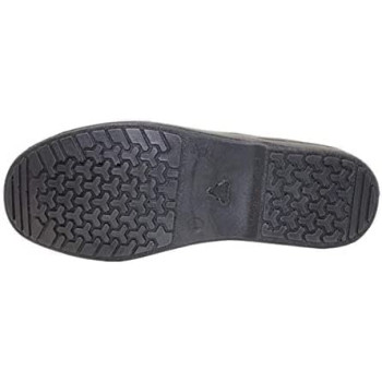 Abbasali Men Black Leather Safety Shoesmesh Breathable Lightweight Comfortable Steel Toe Industrial Resistant Shoes 39 Laceless