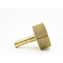 Abbasali Pipe Fittings 8Mm Hose Barb X 1 2 Bsp Female Thread Brass Barbed Pipe Fitting Nipple Pack Of 2 Pcs