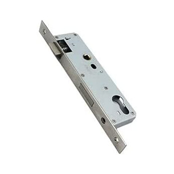 Abbasali Aluminium Door Handle Black With 20Mm Lock Body