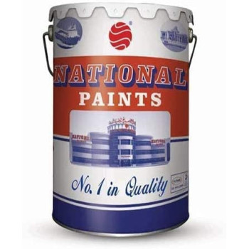 Abbasali National Paint Thinner 1 Liter 1 Liter 800 National Paint White Colour With 4 Inch Paint Roller