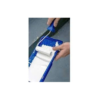 Abbasali National Paint Thinner 1 Liter 1 Liter 800 National Paint White Colour With 4 Inch Paint Roller