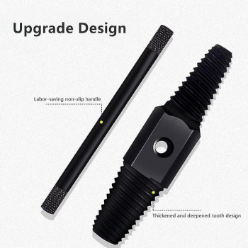 Abbasali Double Head Tap Faucet Valve Screw Extractor Damaged Broken Wire Water Pipe Bolt Remover 1 2 & 3 4