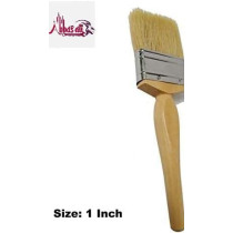 Abbasali Paint BrushesLong Quality Bristles Comfortable Wooden HandleFor All Types Of Painting 1Inch