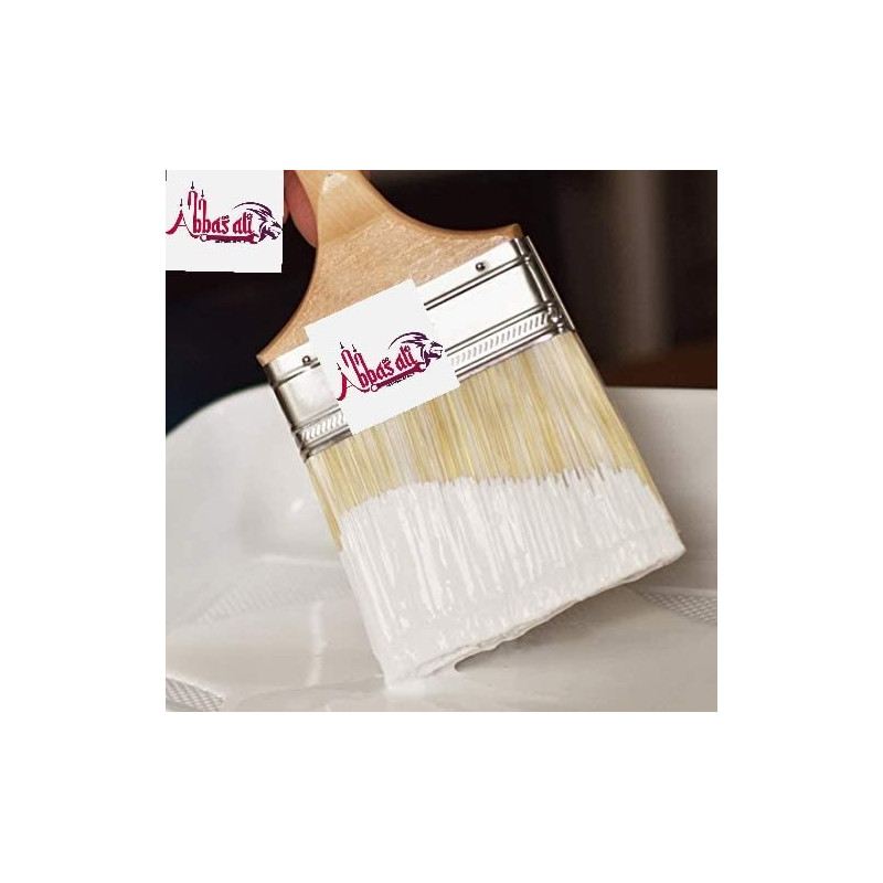 Abbasali Paint BrushesLong Quality Bristles Comfortable Wooden HandleFor All Types Of Painting 1 1 2Inch