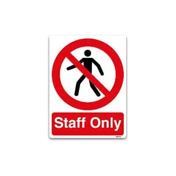 Abbasalistaff Only Sticker...