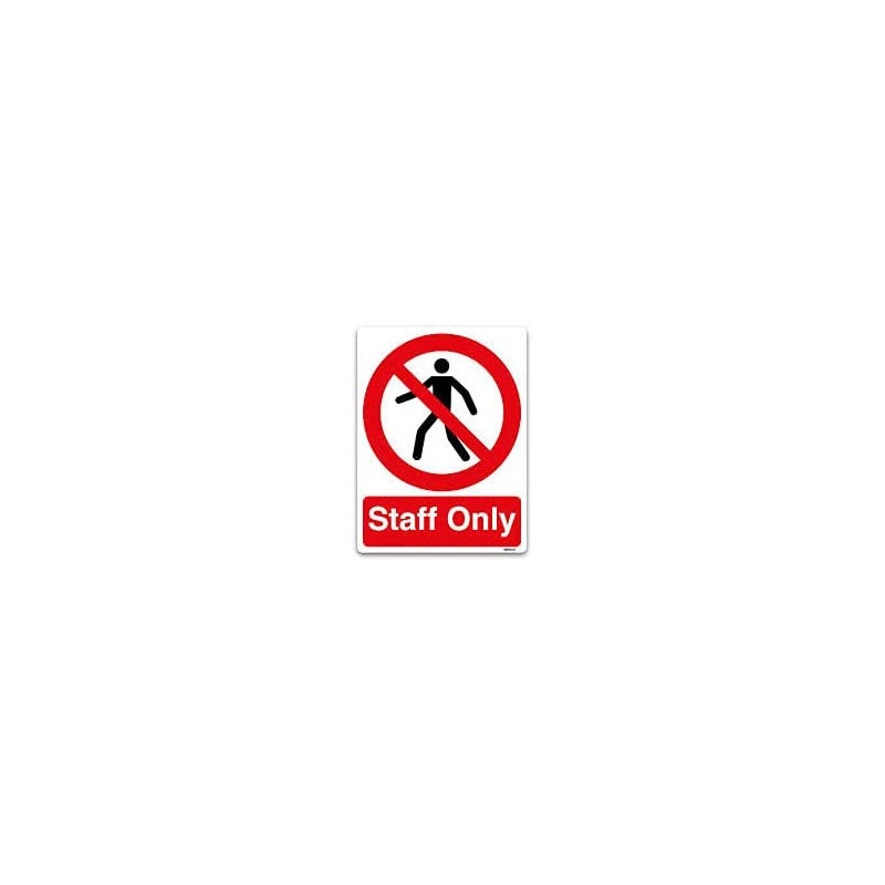 Abbasalistaff Only Sticker Of Size 21X30 Pack Of 2Pcs