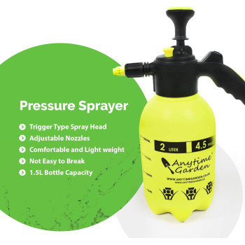 Abbasali Hand Pump Garden Sprayer Handheld Pressure Sprayers Sprays Water Chemicals Pesticides