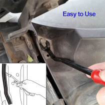 Abbasali Car Retainer Clips & Plastic Fasteners Kit Auto Fastener Clips With Clips Removal Tool