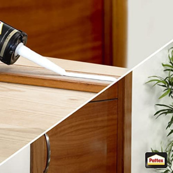 Abbasali Pattex Pl 150 Structural Adhesive 380Gm Tube With Silicon Gun Orange