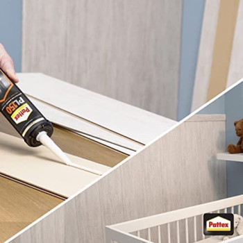 Abbasali Pattex Pl 150 Structural Adhesive 380Gm Tube With Silicon Gun Orange