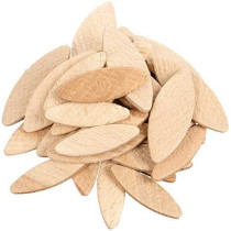 Abbasali 10 No Beechwood Joining Biscuits Variety Pack Of 100 Brown