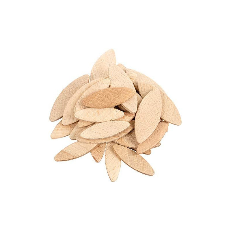 Abbasali 10 No Beechwood Joining Biscuits Variety Pack Of 100 Brown