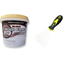 Abbasali Water Based Wood Filler With Scrapper3In 1Kg