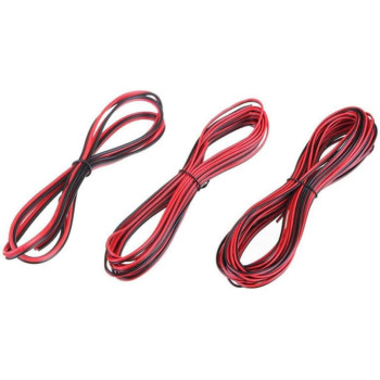 Abbasali 2Pin Professional Electrical Extension Wire Cord Cable For Led Strips With Electric Tester Tape Cutter 6In 20M