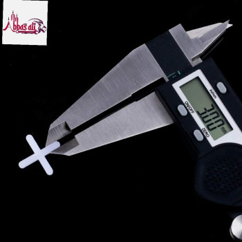 Abbasali Construction Ceramic Tile Spacers 200Pcs Pkts Plastic Tile Spacer Cross Tiling Ceramic Tilers Spacer 3Mm