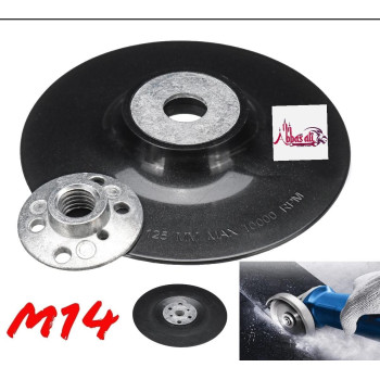 Abbasali Rubber Backing Pad Sanding Pad 115Mm X 14Mm
