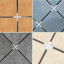 Abbasali Construction Ceramic Tile Spacers 200Pcs Pkts Plastic Tile Spacer Cross Tiling Ceramic Tilers Spacer 4Mm