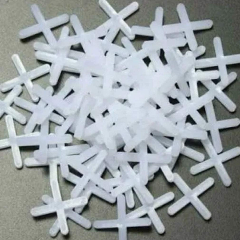 Abbasali Construction Ceramic Tile Spacers 200Pcs Pkts Plastic Tile Spacer Cross Tiling Ceramic Tilers Spacer 2.5Mm