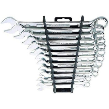 American Mechanix Crv Combination Spanner Set 12 Pieces 2200 57