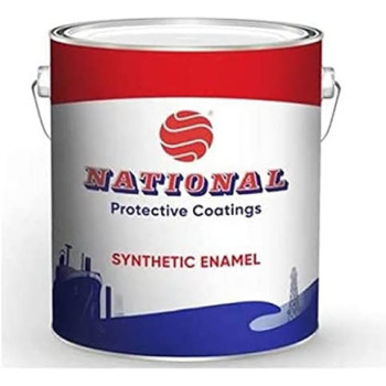 National Paint Flat Matt 1 Ltr Black