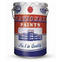 National Paint Flat Matt 1 Ltr Black