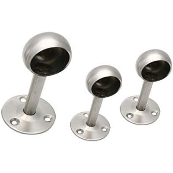 Abbasali Shower Curtain Closet Rod Holder Pipe Flange Socket Ceiling Mount Bracket Pipe Fitting Parts Supports 4 Pack