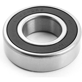 Abbasali Metal 6205 2Rs Sealing Rubber Groove Ball Wheel Bearings 52X25X15Mm