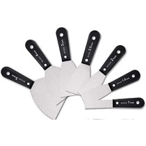 Abbasali 7 Pieces Filling Knife Wall Paint Scrapers And Putty Knives Wallpaper Scrapers Set With Anti Slip Handle
