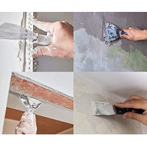 Abbasali 7 Pieces Filling Knife Wall Paint Scrapers And Putty Knives Wallpaper Scrapers Set With Anti Slip Handle